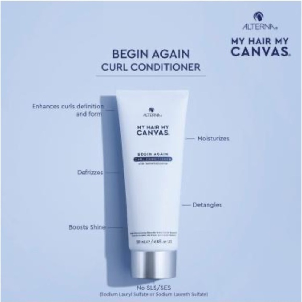 Alterna My Hair My Canvas Begin Again Curl Conditioner 6.8 oz - Picture 3 of 4